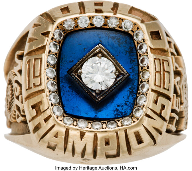 1986 Mets World Series Champion Ring - Mets History