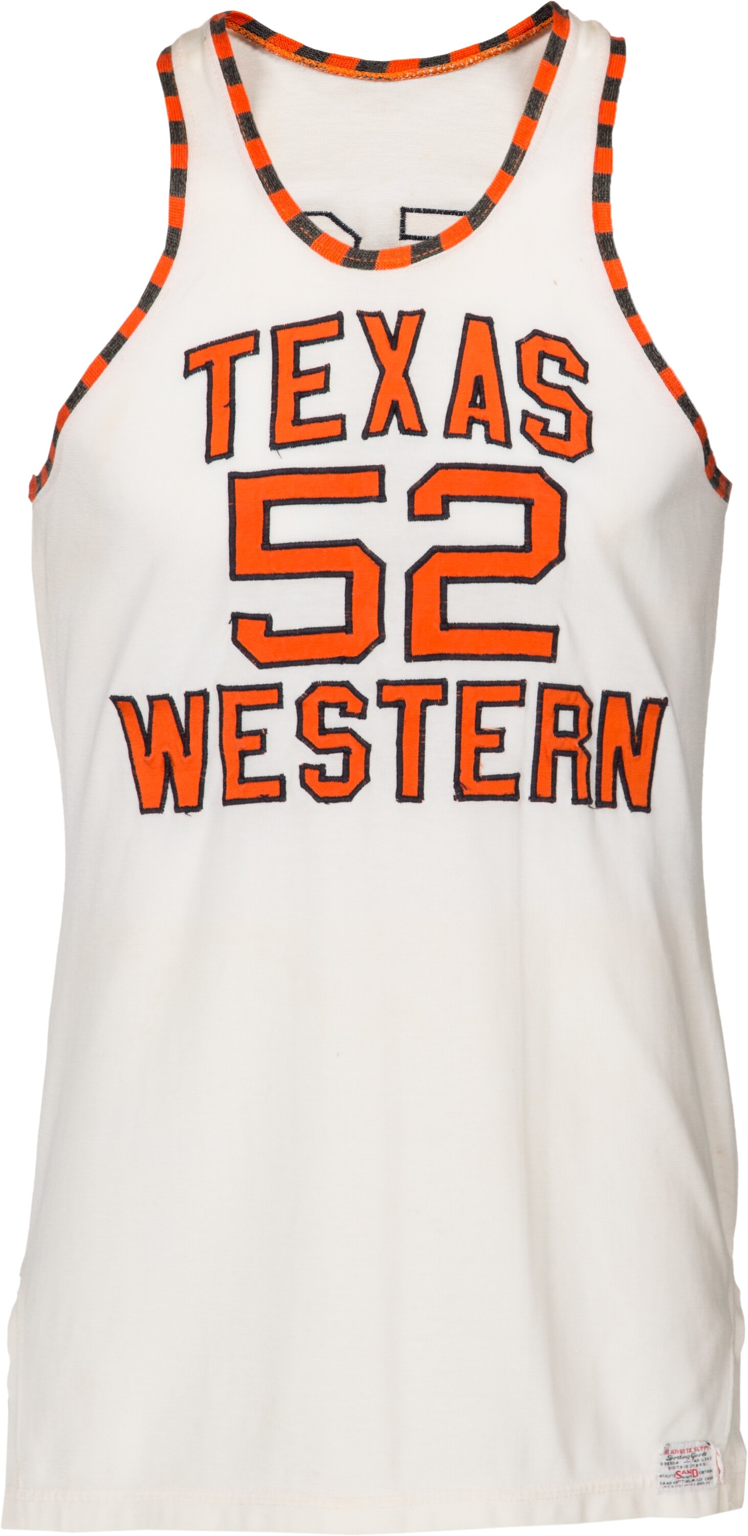 Texas western cheap basketball jersey