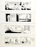 Pete Hansen Lolly Daily Comic Strip Original Art Group of 4 | Lot ...