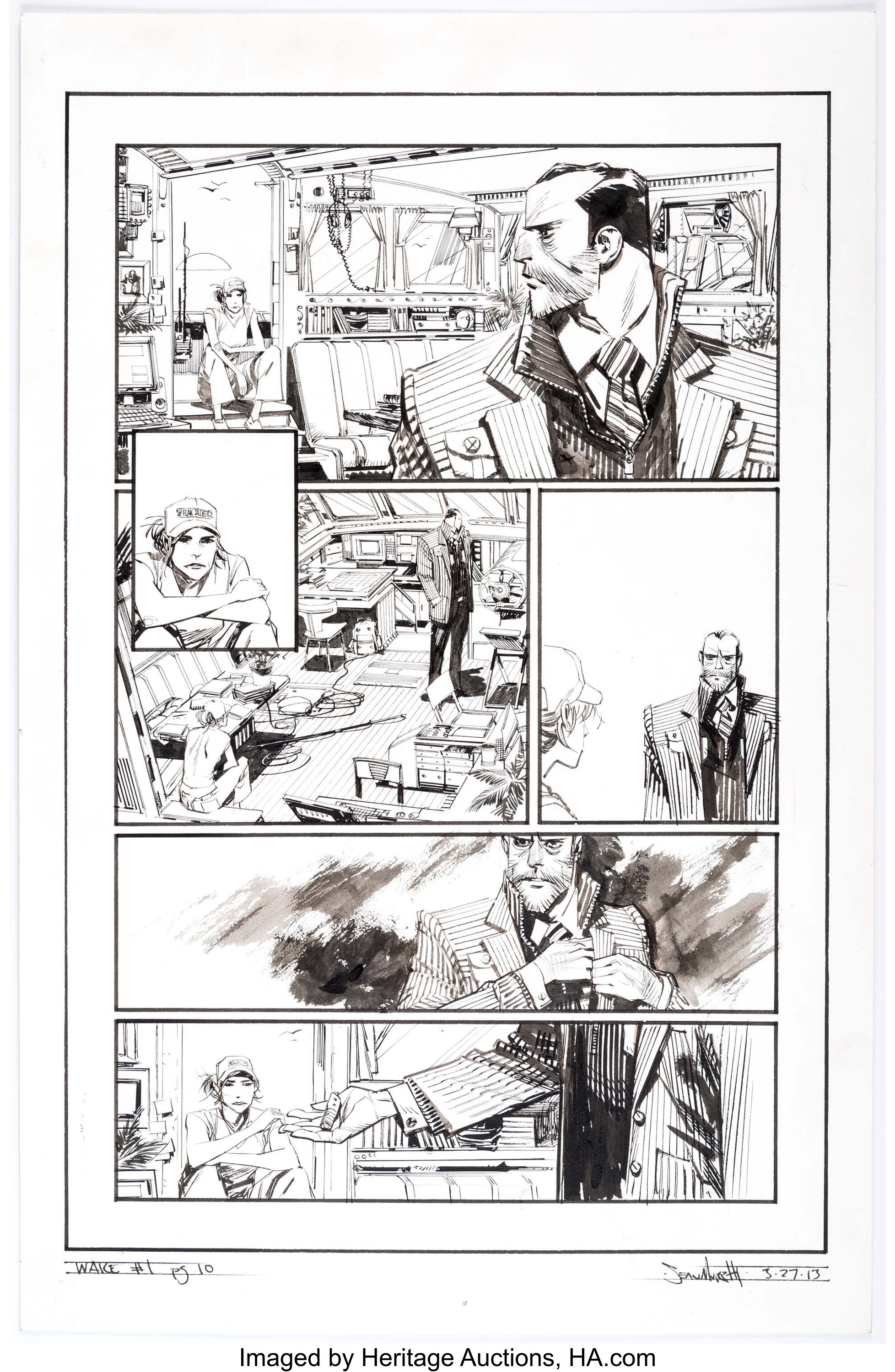 Sean MURPHY - The Wake - Issue 8 - Page 16 - Galerie de la Bande