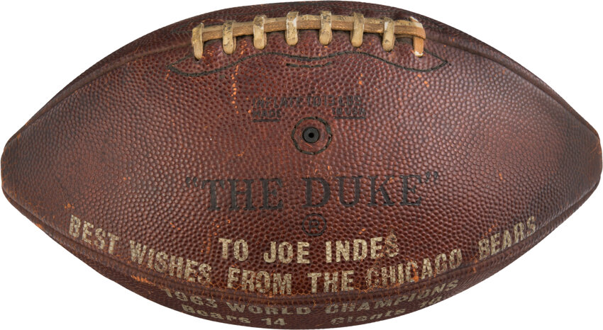 1963 Wilson The Duke Presentational Game Ball from the World