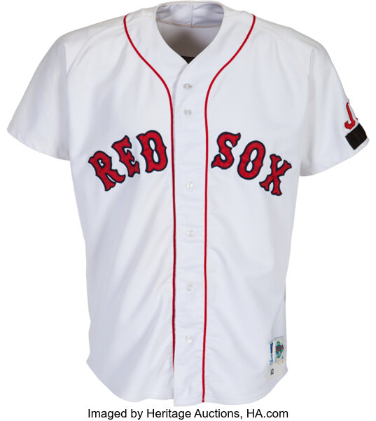patch on red sox jersey