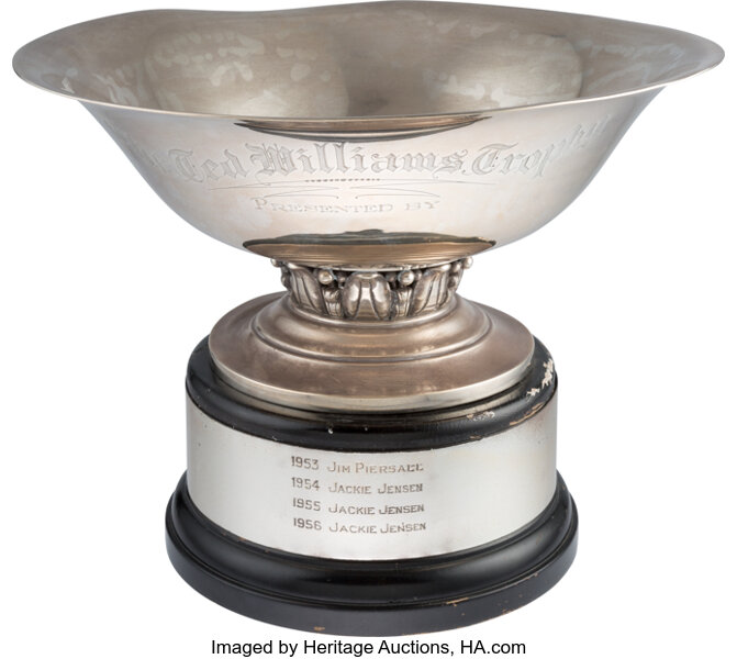 1947 Ted Williams Triple Crown Award Trophy - Williams Family