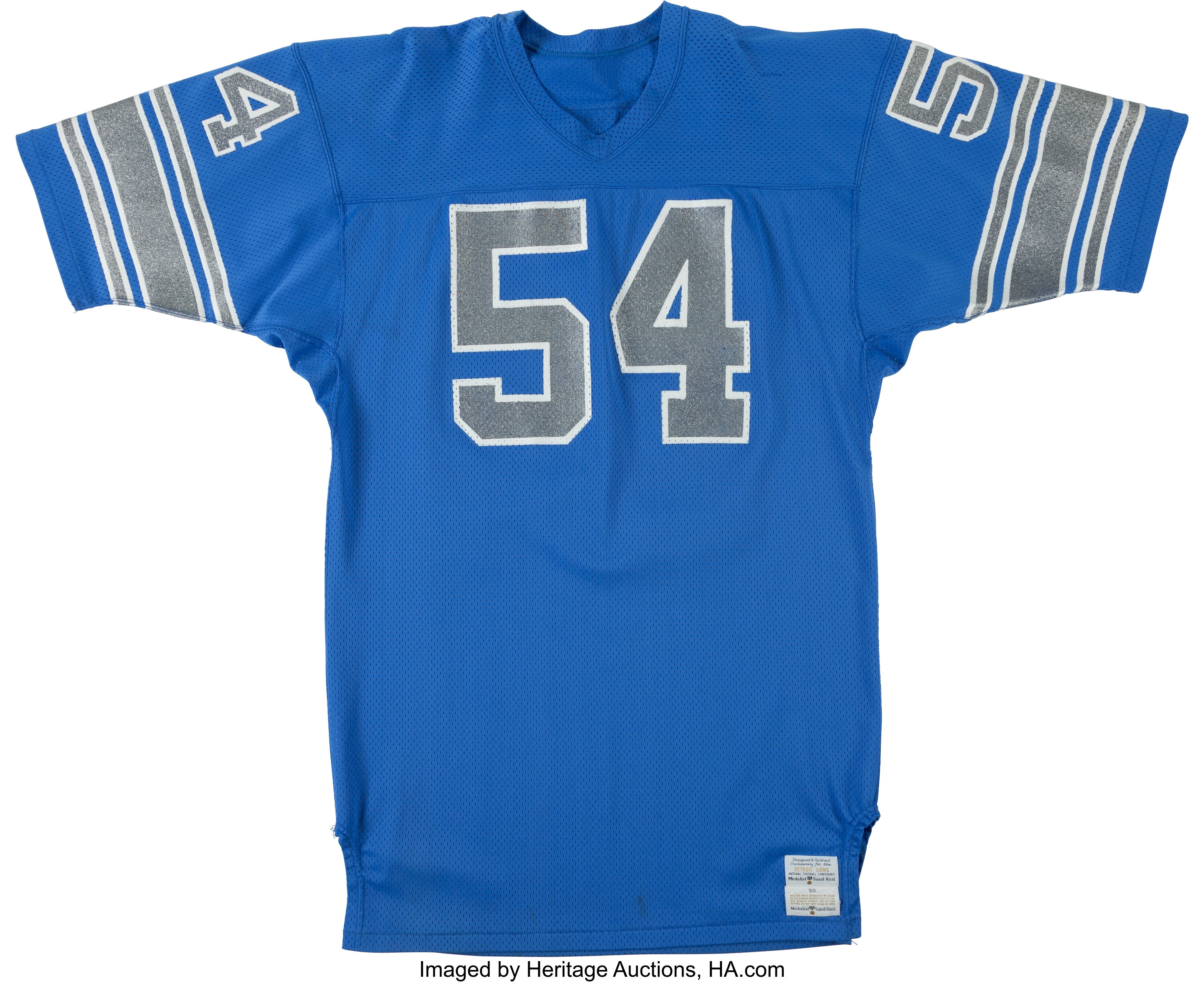 Men's Detroit Lions 90th Year Patch Jersey - All Stitched