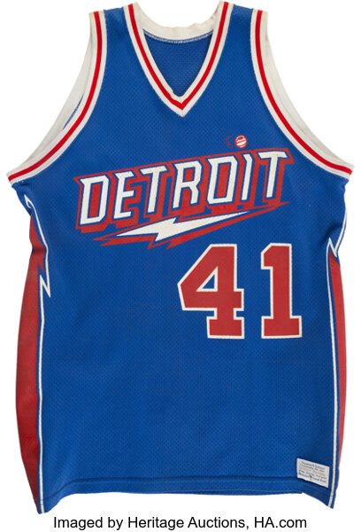 Every Uniform The Detroit Pistons Have Ever Worn