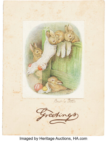 Beatrix Potter greeting card by Hype - The Bear Garden