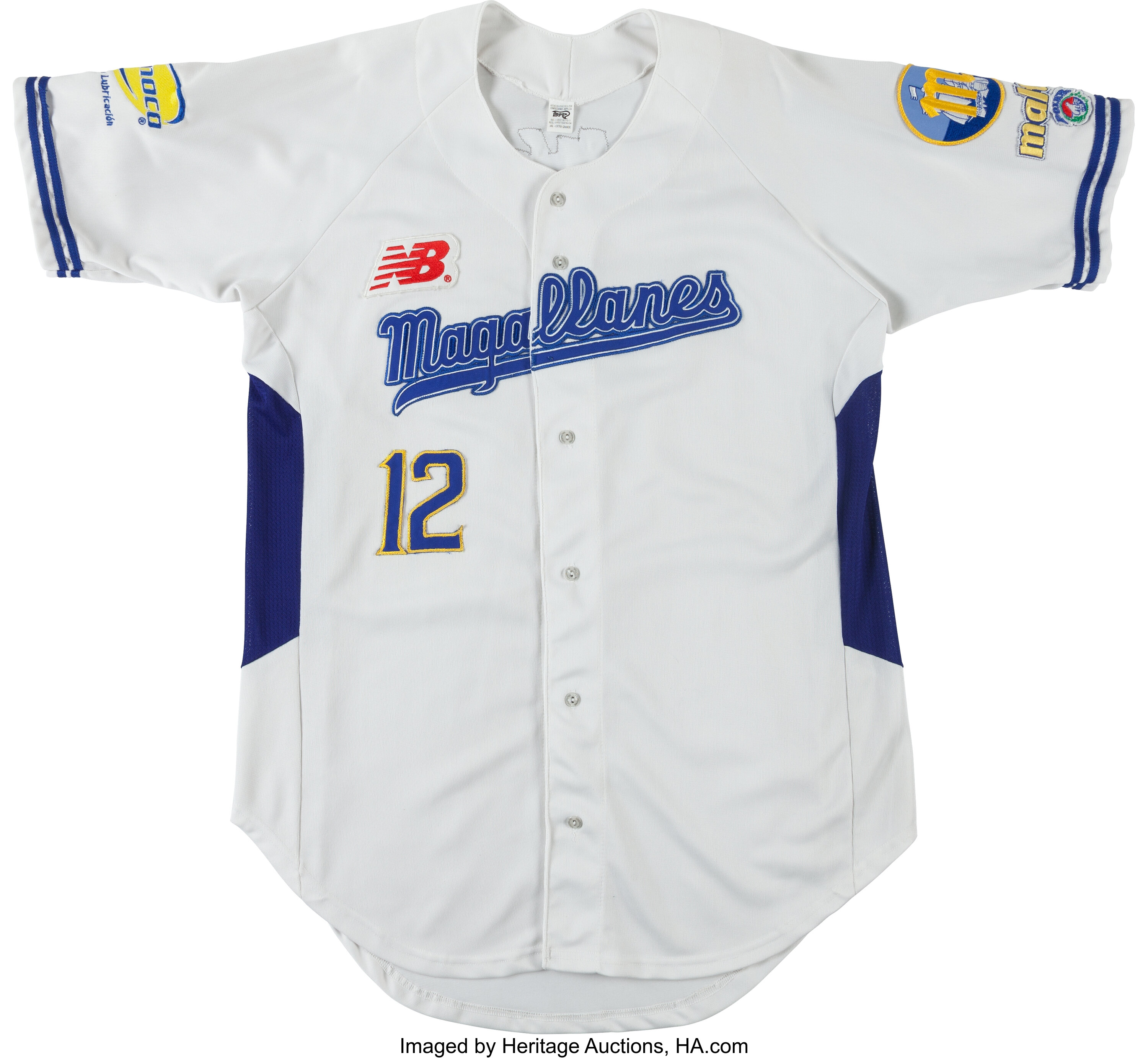 Magallanes Navegantes Venezuela Baseball Jersey Blank Back Size L