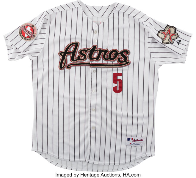 Jeff Bagwell Houston Astros Grey Road 2005 World Series Jersey