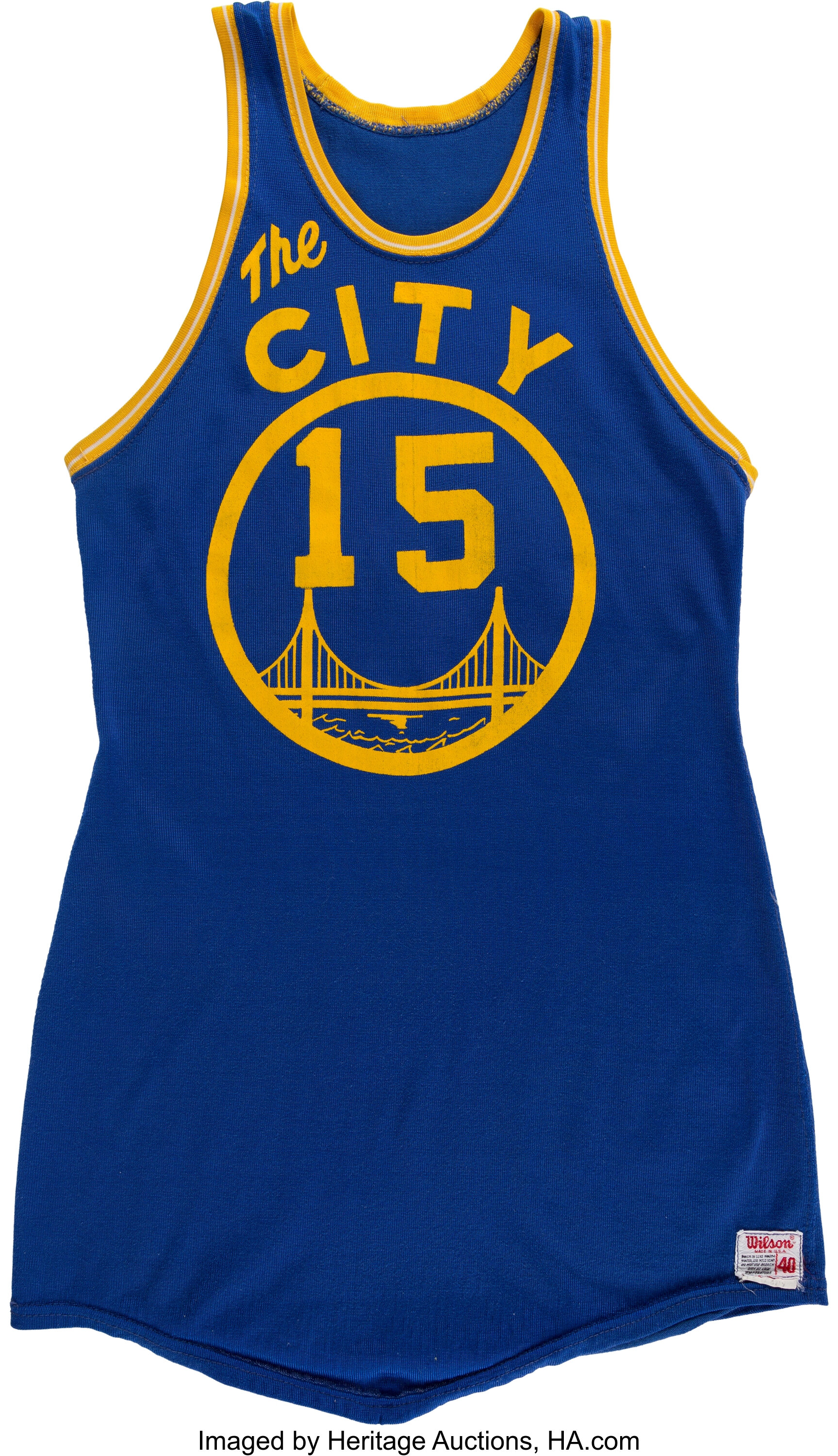 1965-66 San Francisco Warriors Game-Worn Durene Jersey