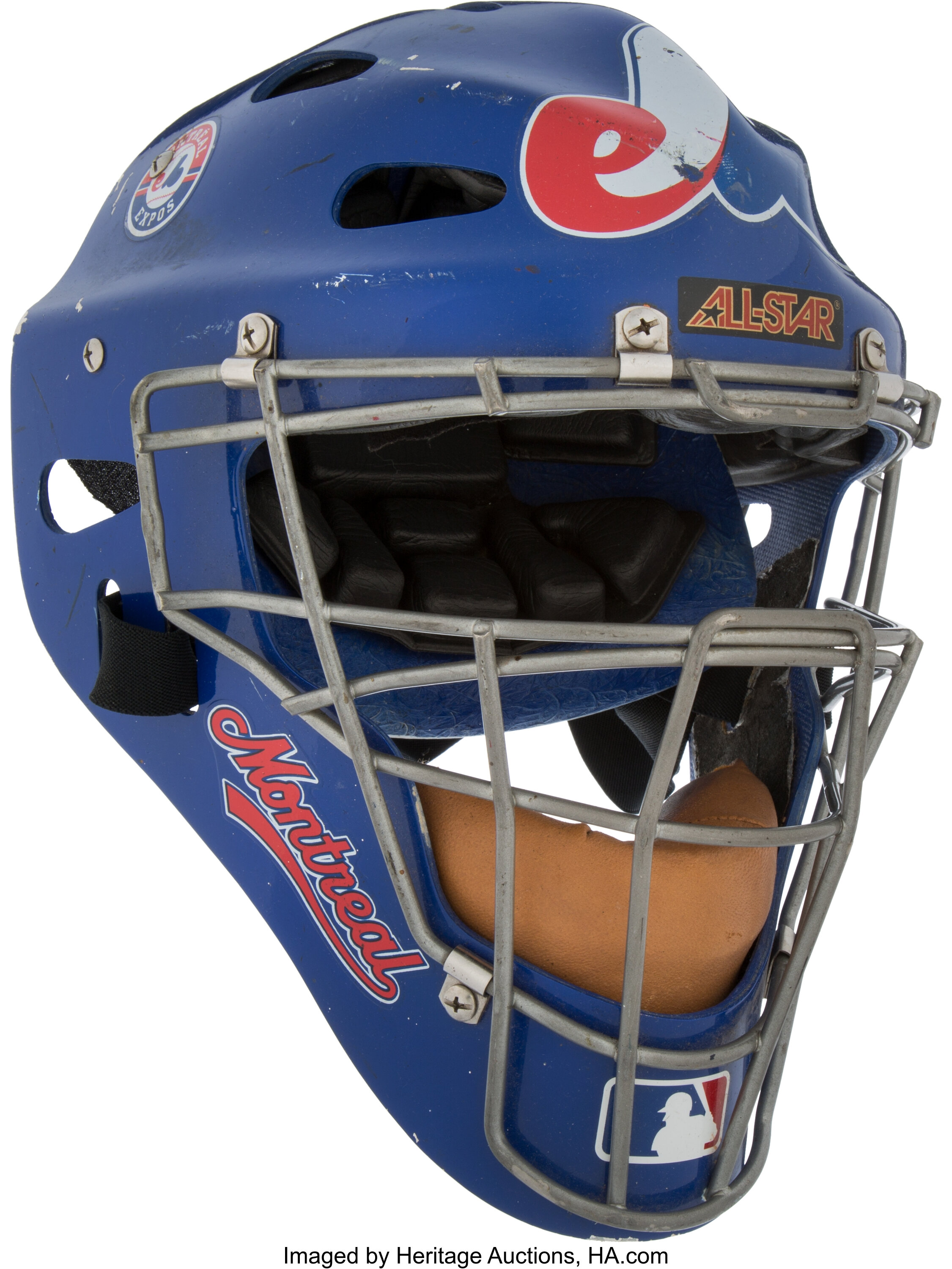 2000's Brian Schneider Game Worn Montreal Expos Catcher's Mask