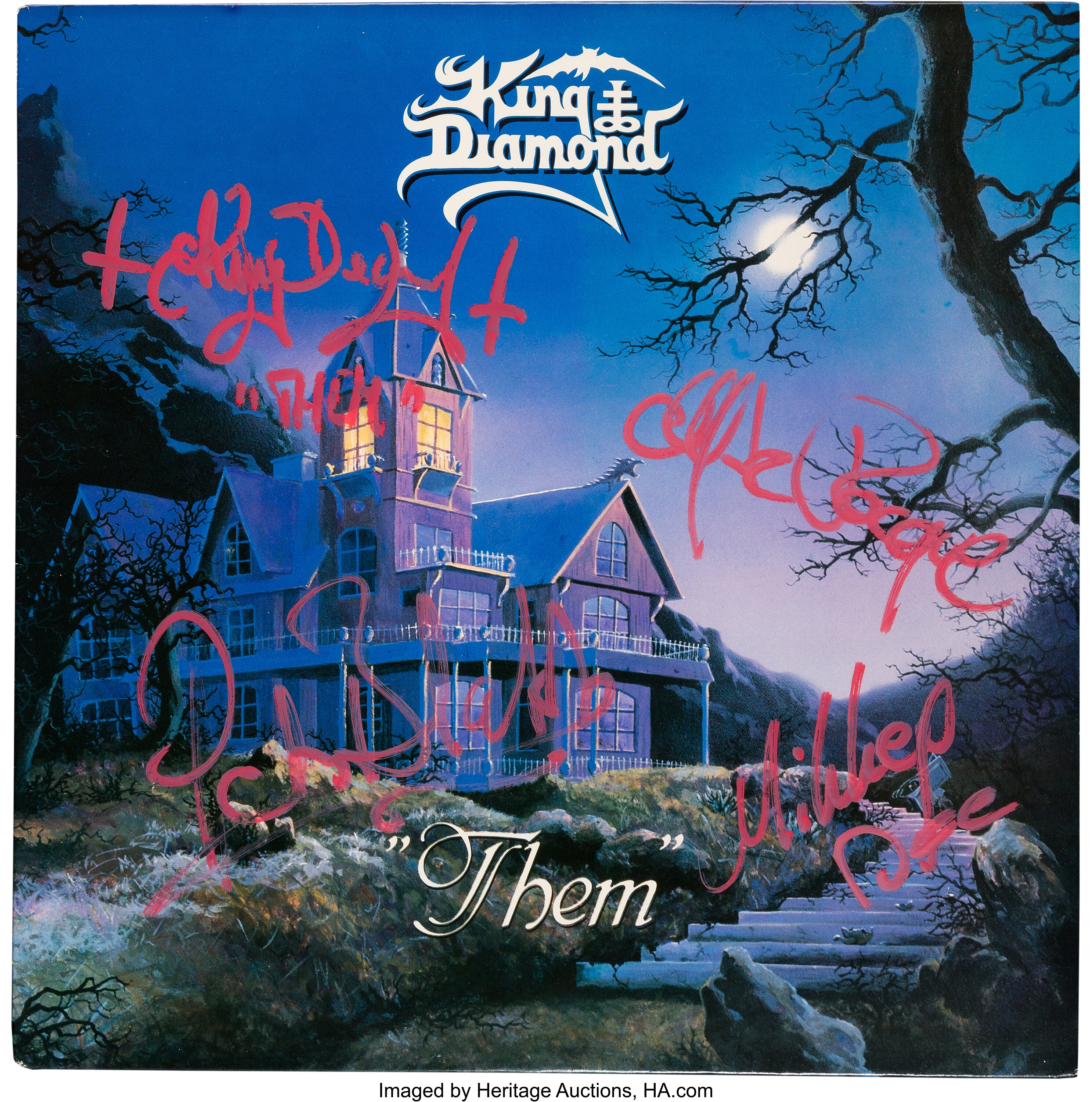 King Diamond Signed 