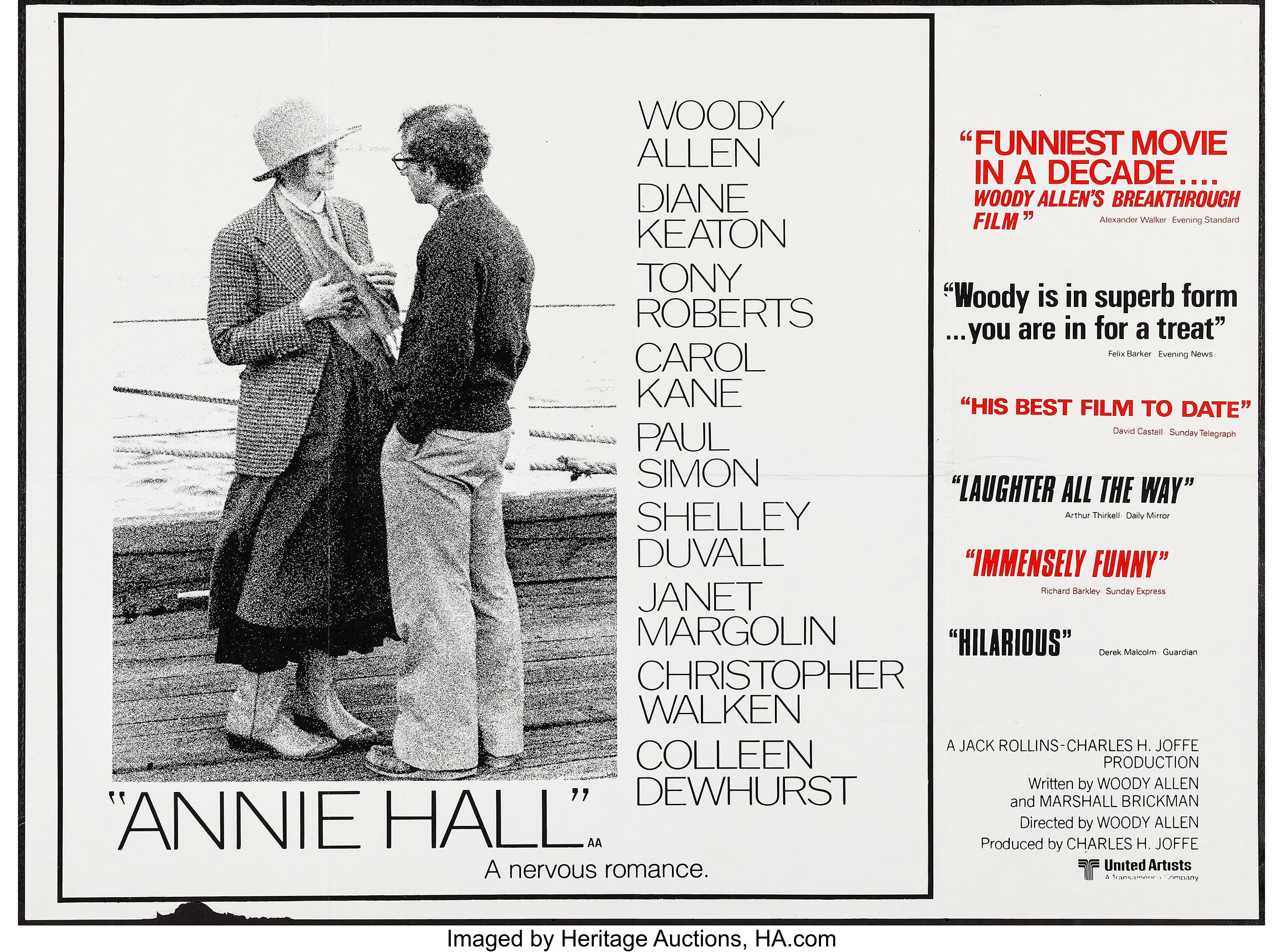 annie-hall-united-artists-1977-british-quad-30-x-40-lot