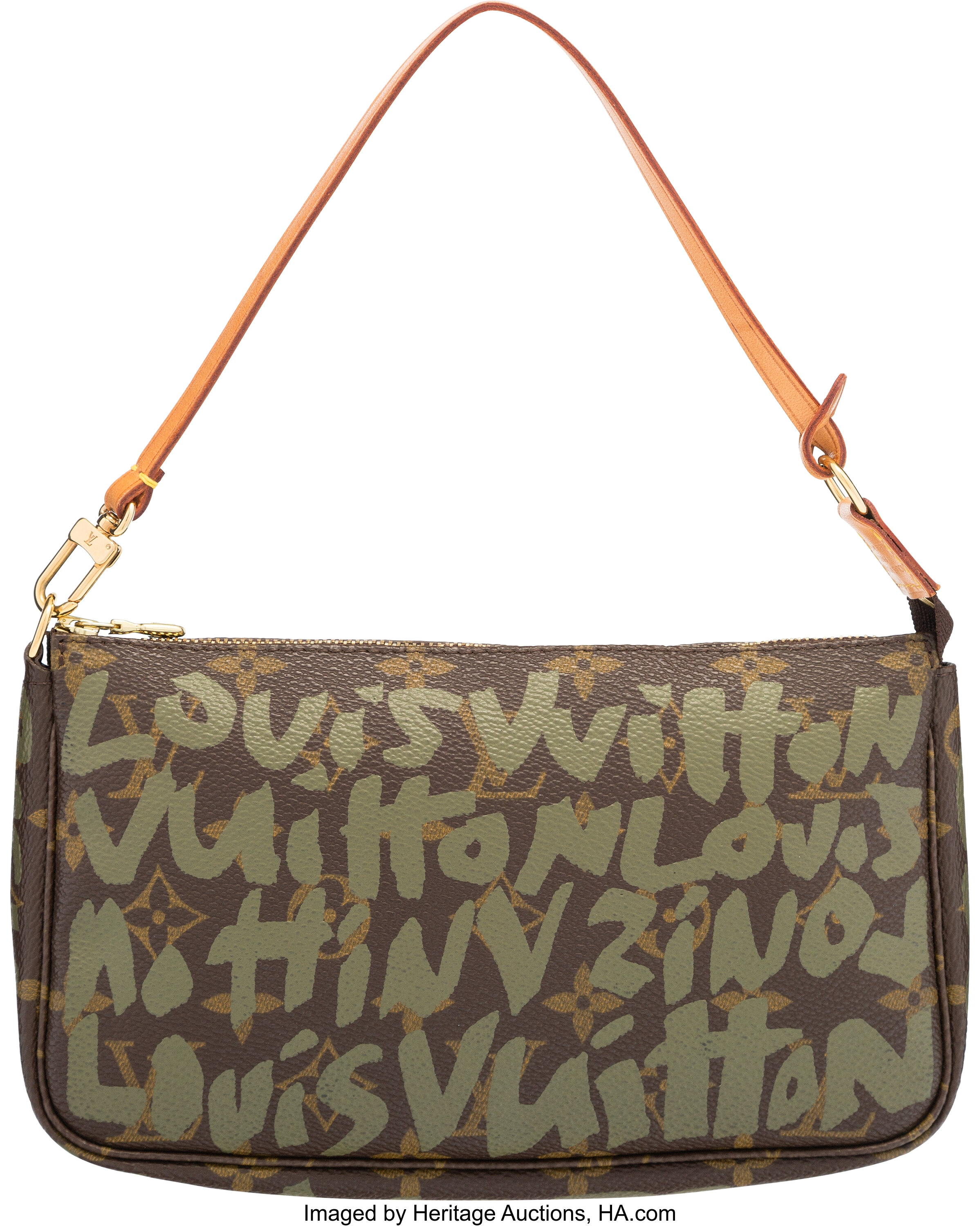 LOUIS VUITTON Limited Edition Graffiti Pochette, - Handtaschen