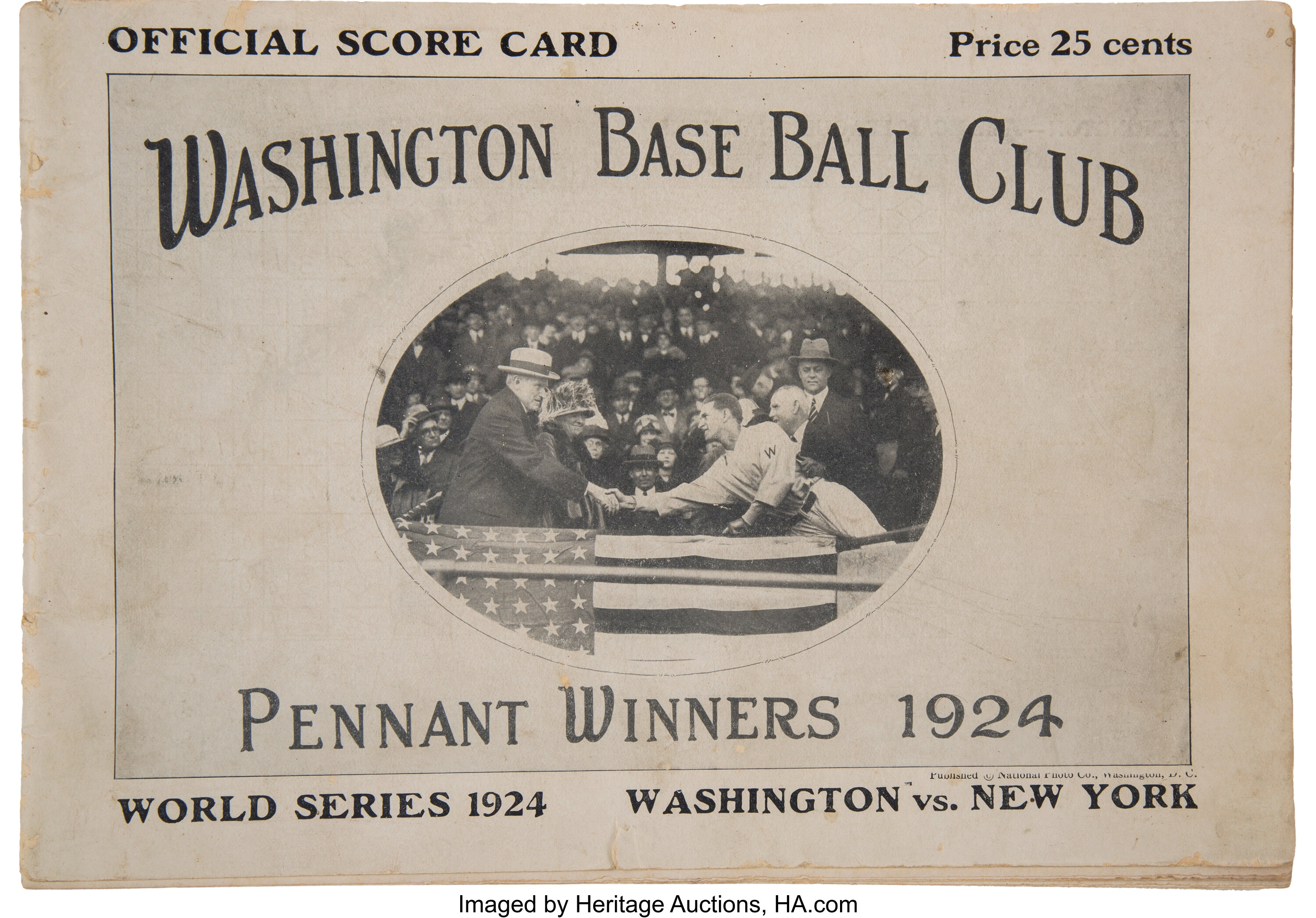 The Senators learn to survive during 1924 World Series