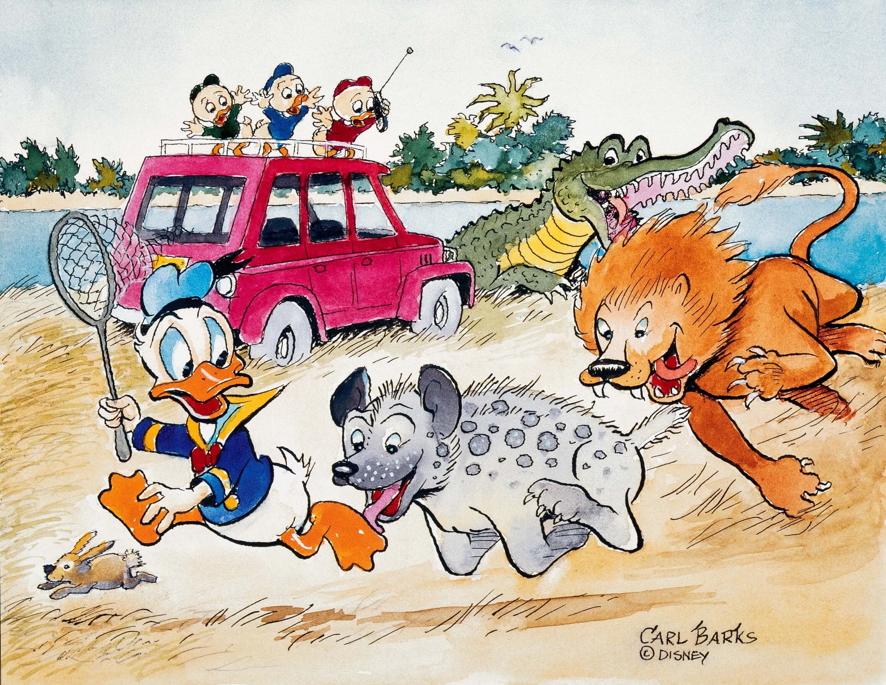 carl barks help help our unca donald is number two in a food lot 14788 heritage auctions