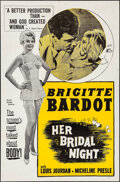 The Bride is Much Too Beautiful (Ellis, 1958). One Sheet (27