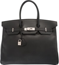 Sold at Auction: Hermes birkin 40cm in Gulliver leather gold with gold  Hardware. C in square 1999