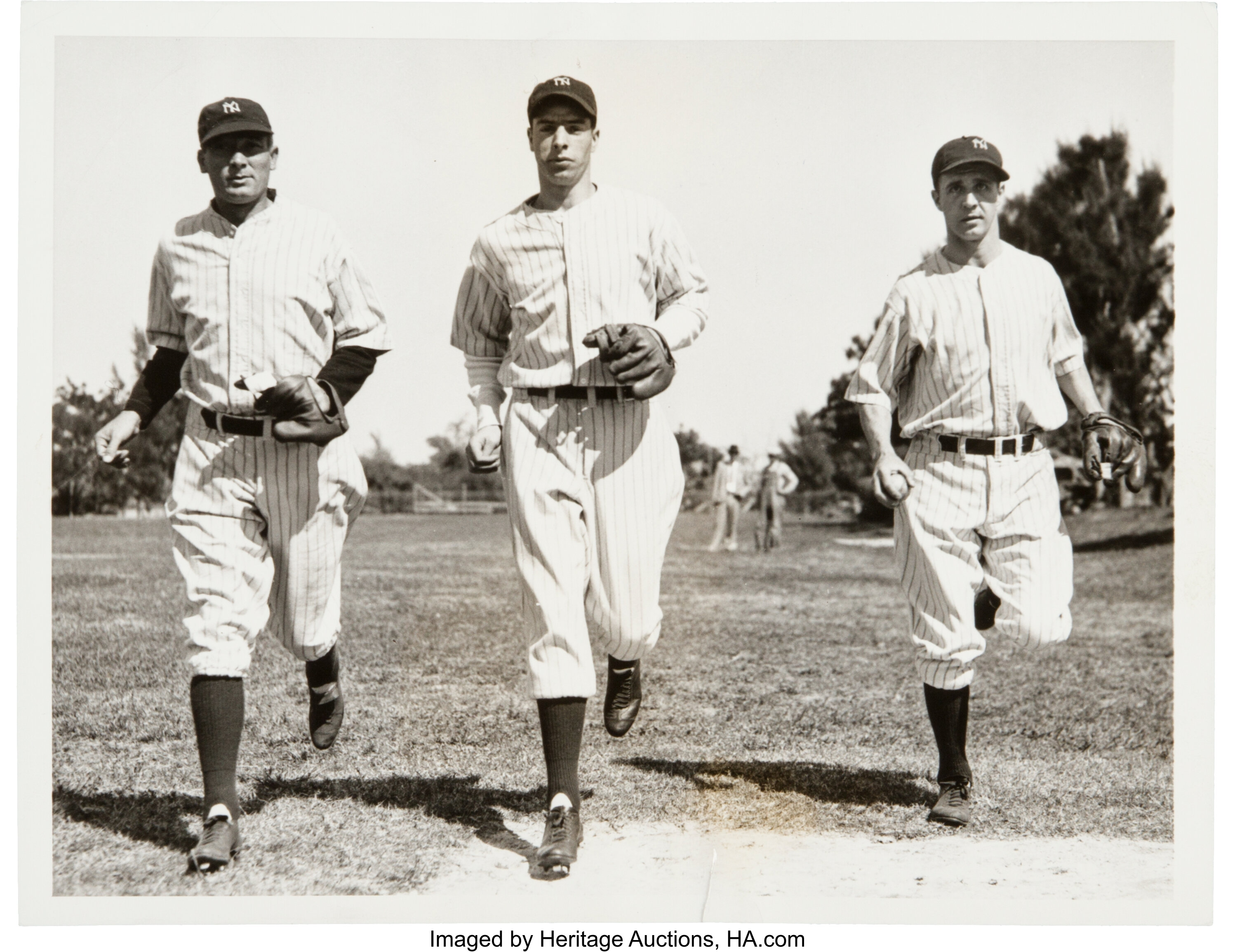 Joe Dimaggio Vintage Baseball Photograph by Photo File - Fine Art America