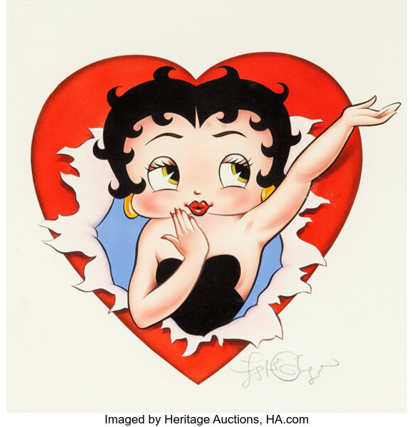 betty boop original art