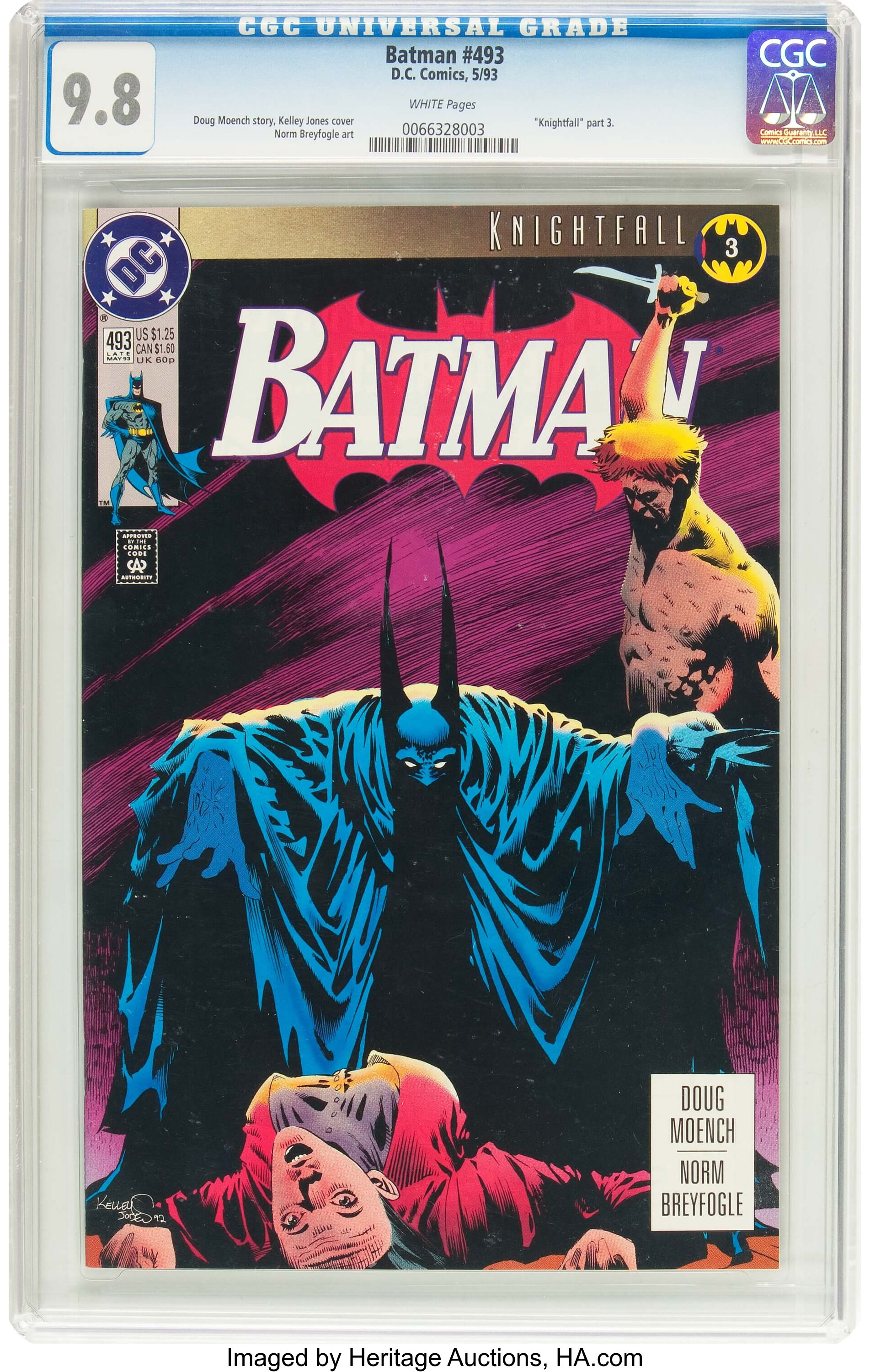 How Much Is Batman #493 Worth? Browse Comic Prices | Heritage Auctions