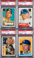 1996 Topps Mickey Mantle Commemorative-LAST DAY PRODUCTION Card #7 PSA 8  RARE!
