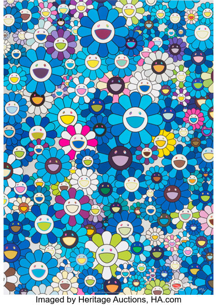 Takashi Murakami Repeating Pattern Graphic · Creative Fabrica