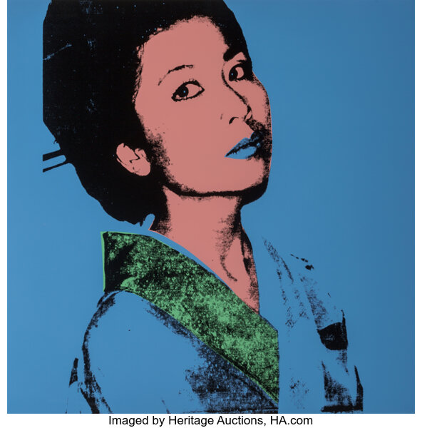 Andy Warhol (1928-1987). Kimiko, 1981. Screenprint in colors on 