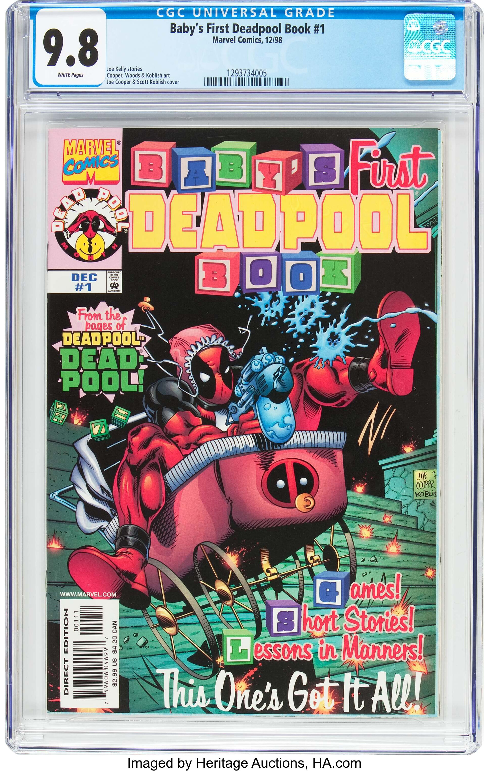 Babys First Deadpool Book 1 And Deadpool Team Up 1 Group