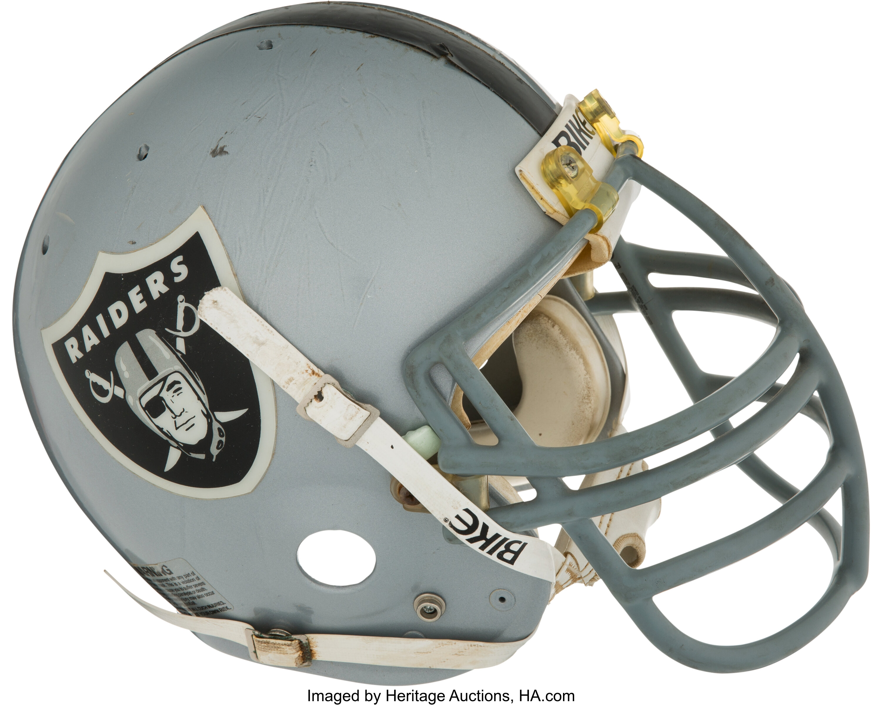 Circa 1983-84 Lyle Alzado Game Worn Los Angeles Raiders Helmet., Lot  #81654