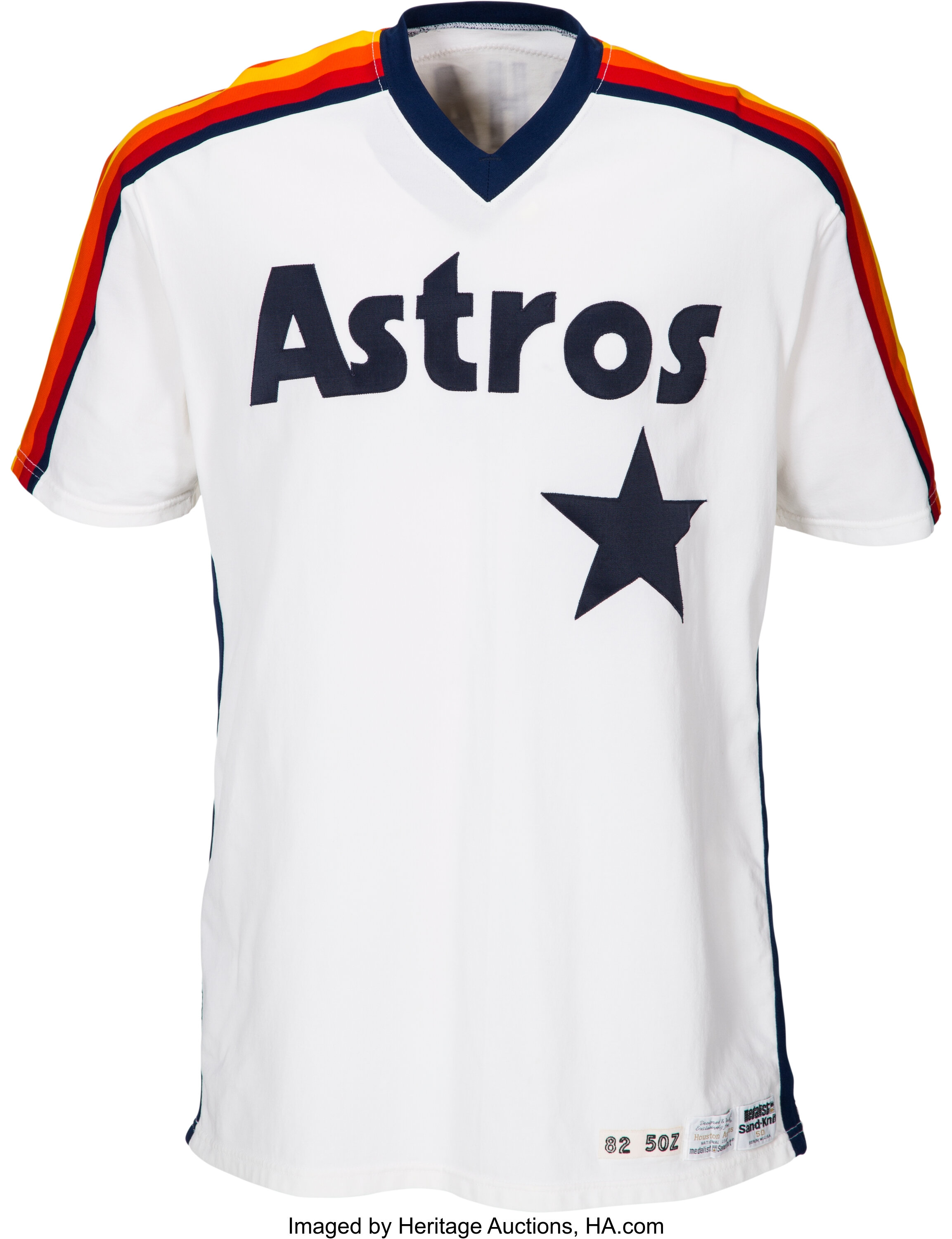 1982 J.R. Richard Game Worn Houston Astros Jersey. Baseball, Lot #81397