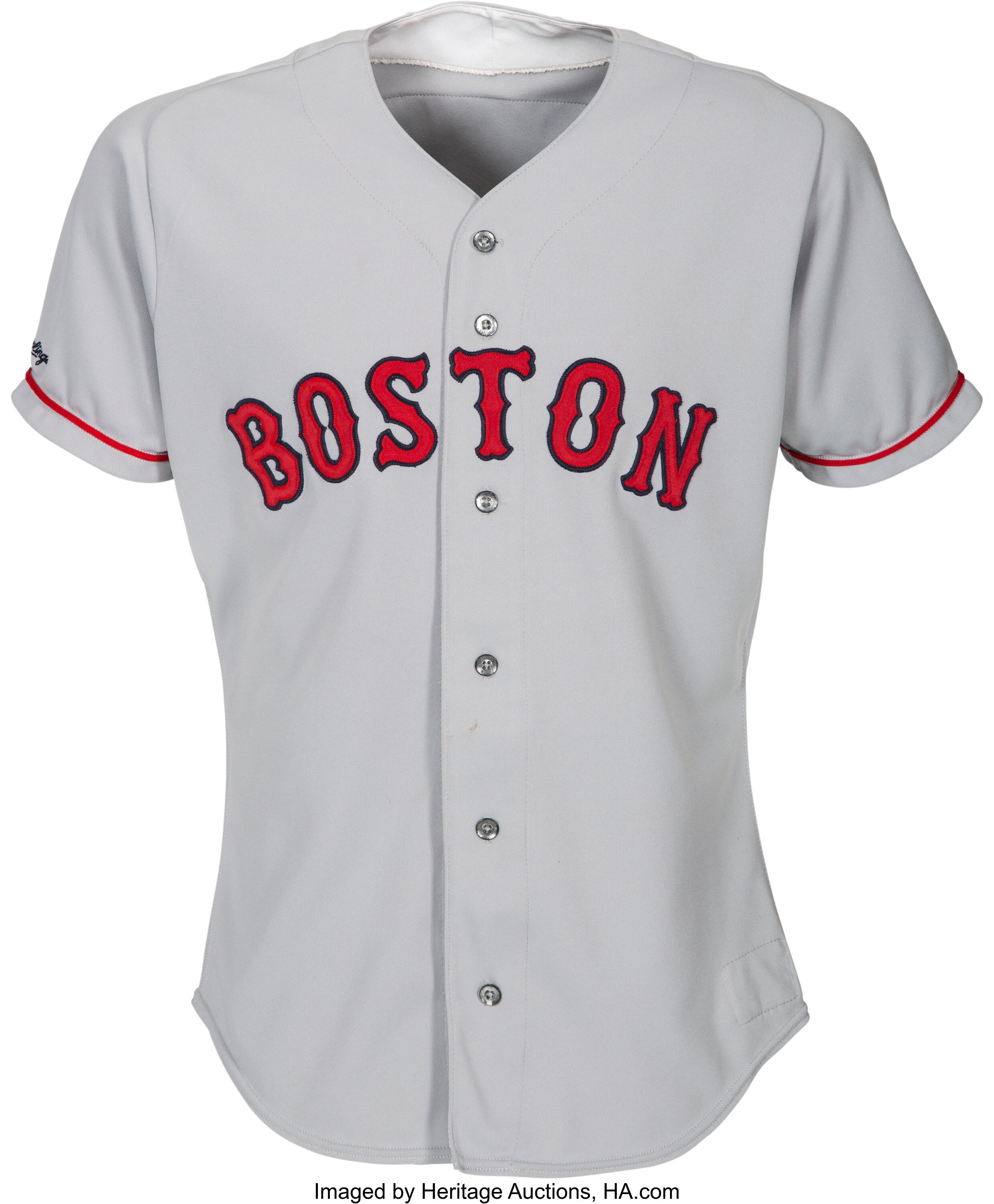 sox game used jersey