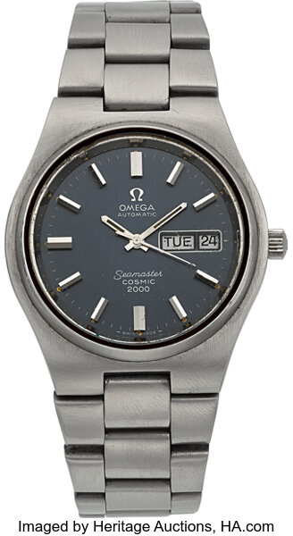 Omega seamaster cosmic 2000 day online date