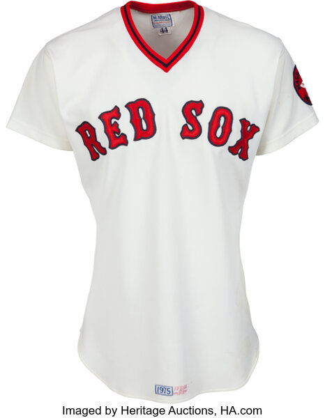 Carlton Fisk Jersey - 1980 Boston Red Sox Cooperstown Away Throwback Baseball  Jersey