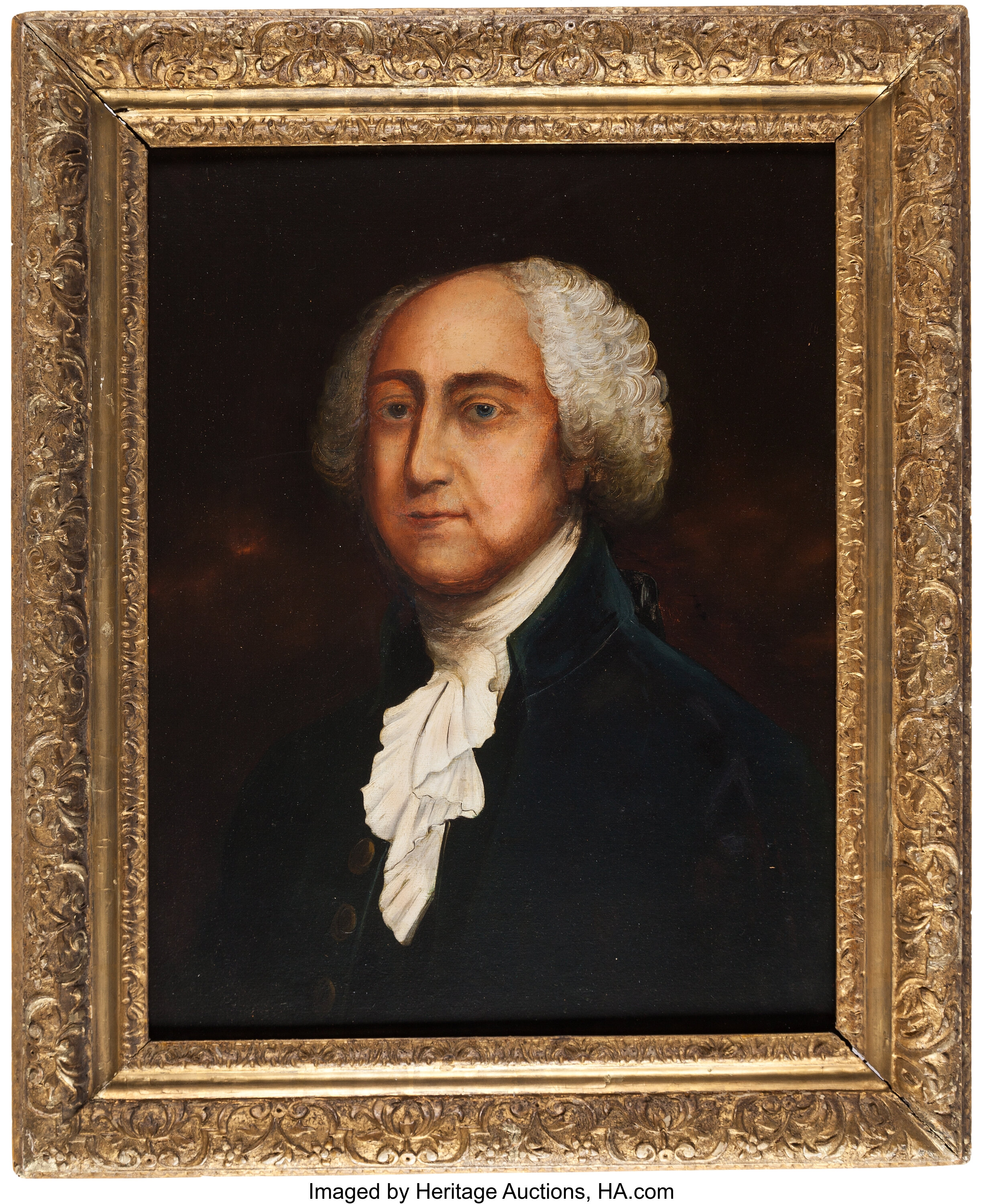 John Adams: A fine 1805-dated Oil on Canvas Portrait Attributed to ...