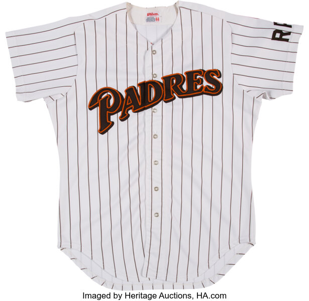 1985 Steve Garvey Game Worn San Diego Padres Jersey.  Baseball, Lot  #82508