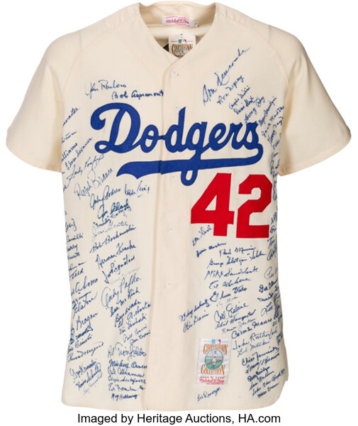 Authentic Jackie Robinson Brooklyn Dodgers 1949 Jersey - Shop