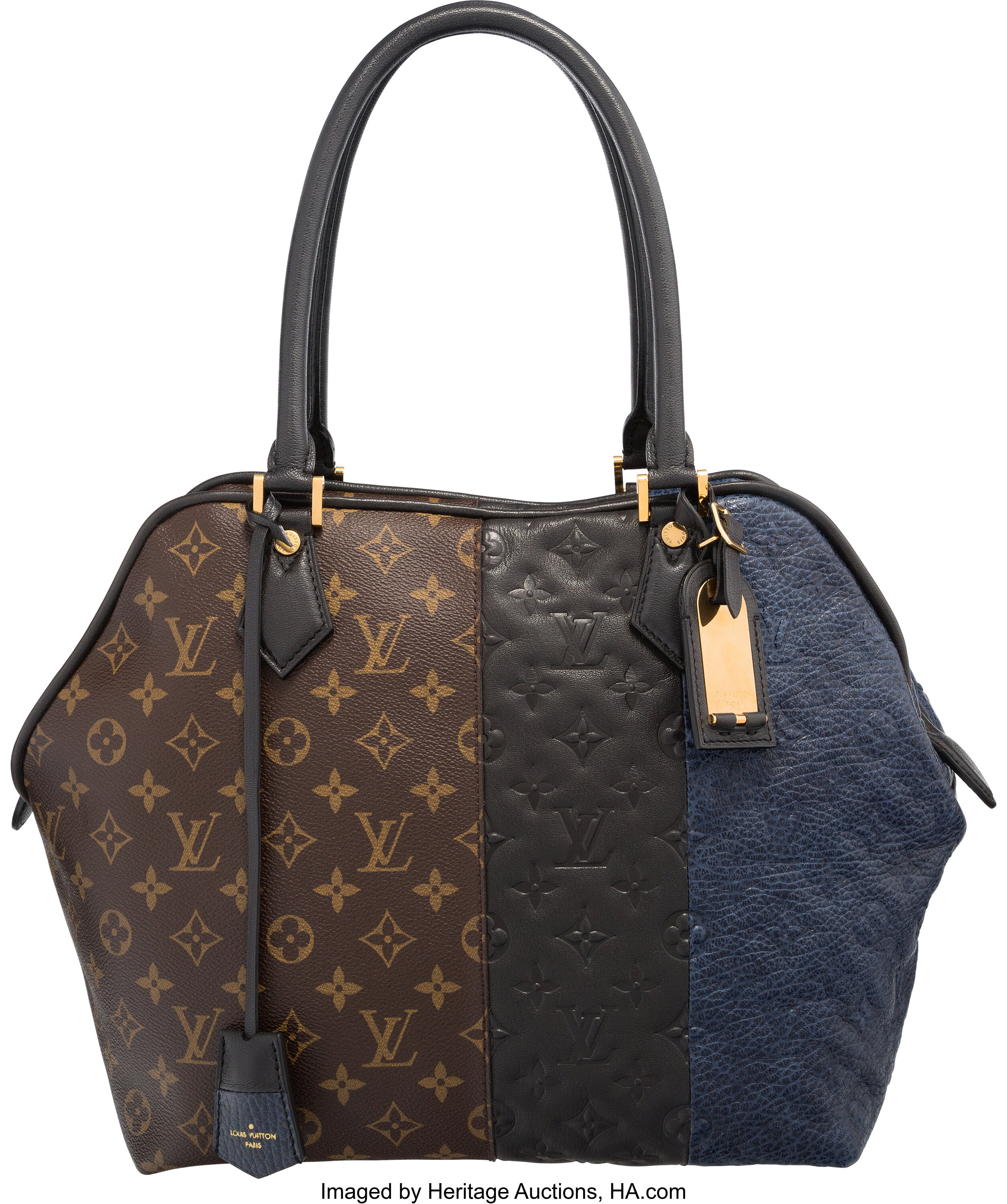 Sold at Auction: Louis Vuitton, Louis Vuitton Artsy Monogram Empreinte  Handbag - Black Leather, Single Handled Tote Bag - with original box, dust  bag, receipt and paperwork.