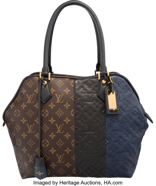 Louis Vuitton Zipped Tote Limited Edition Titanium Monogram Canvas