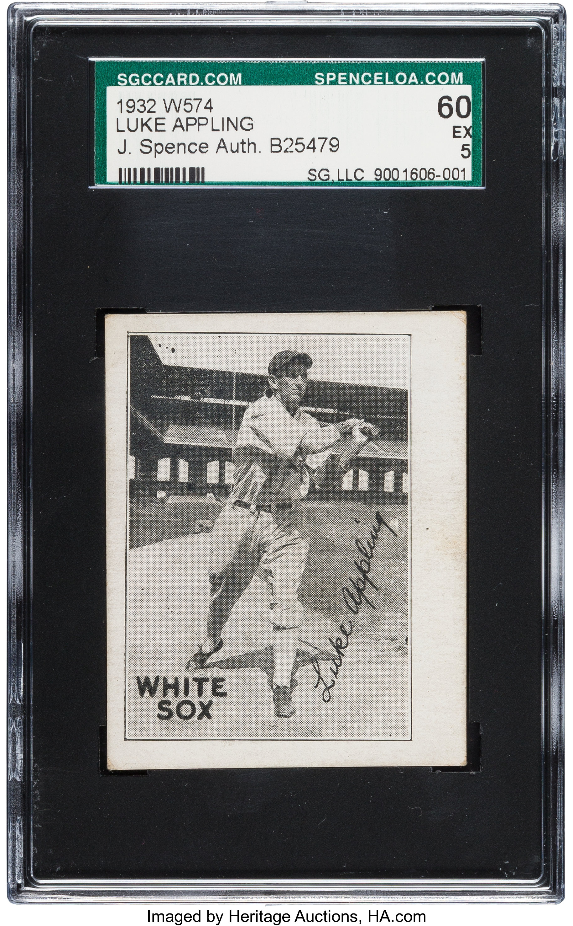 Luke Appling - Autographed Signed Photograph