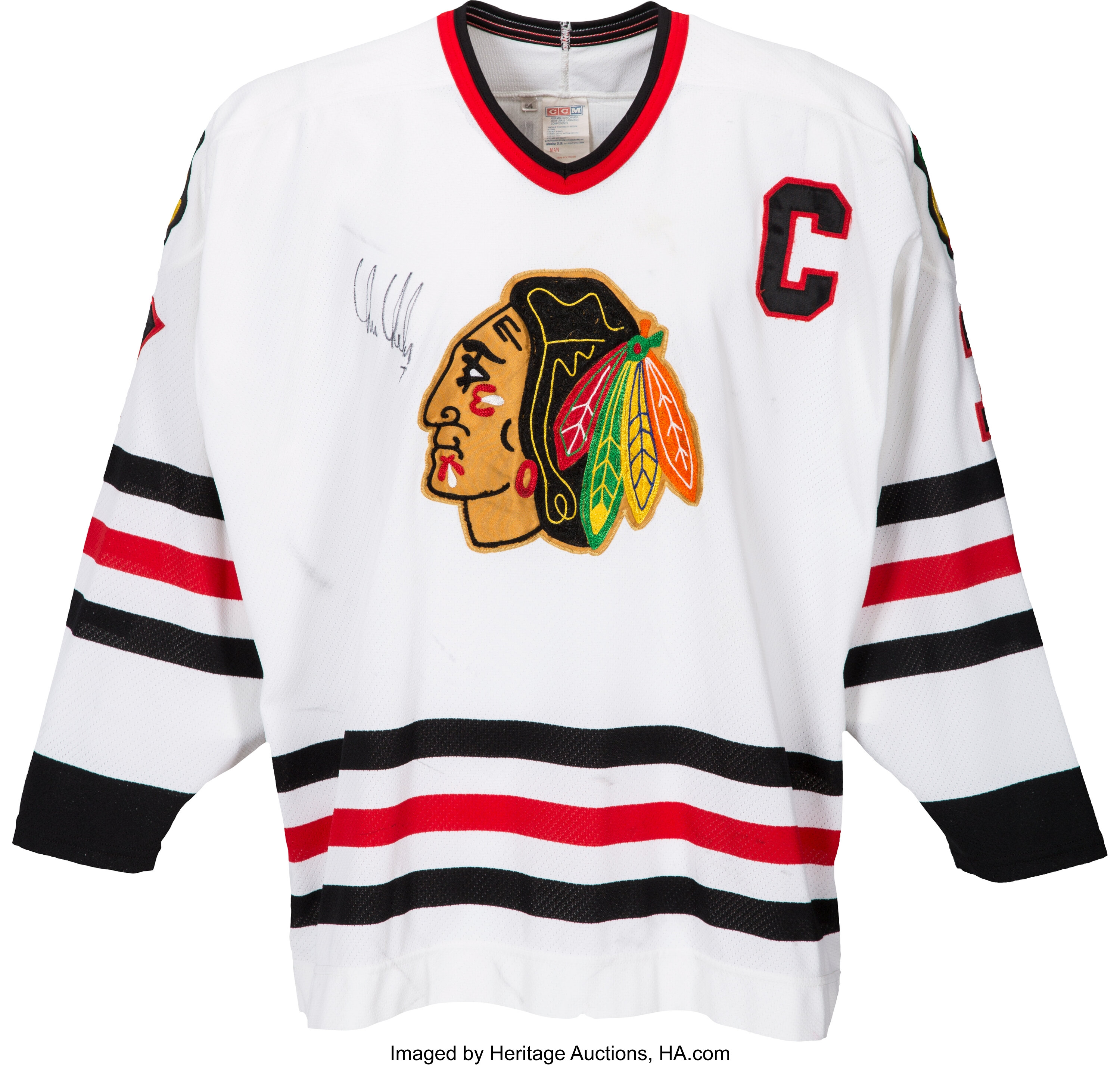 Chicago Blackhawks Vintage CCM Heritage Hockey Sweater 