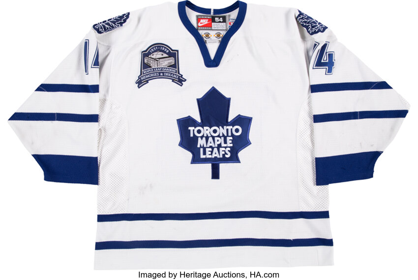 Maple leafs game worn hot sale jerseys