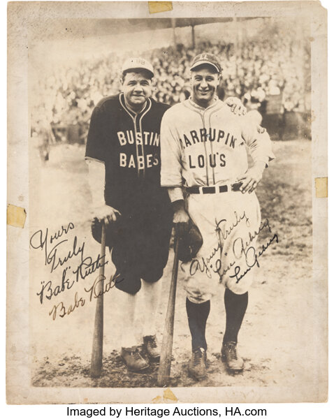 Bustin' Babes 1927 Babe Ruth Custom Vintage Baseball Jersey