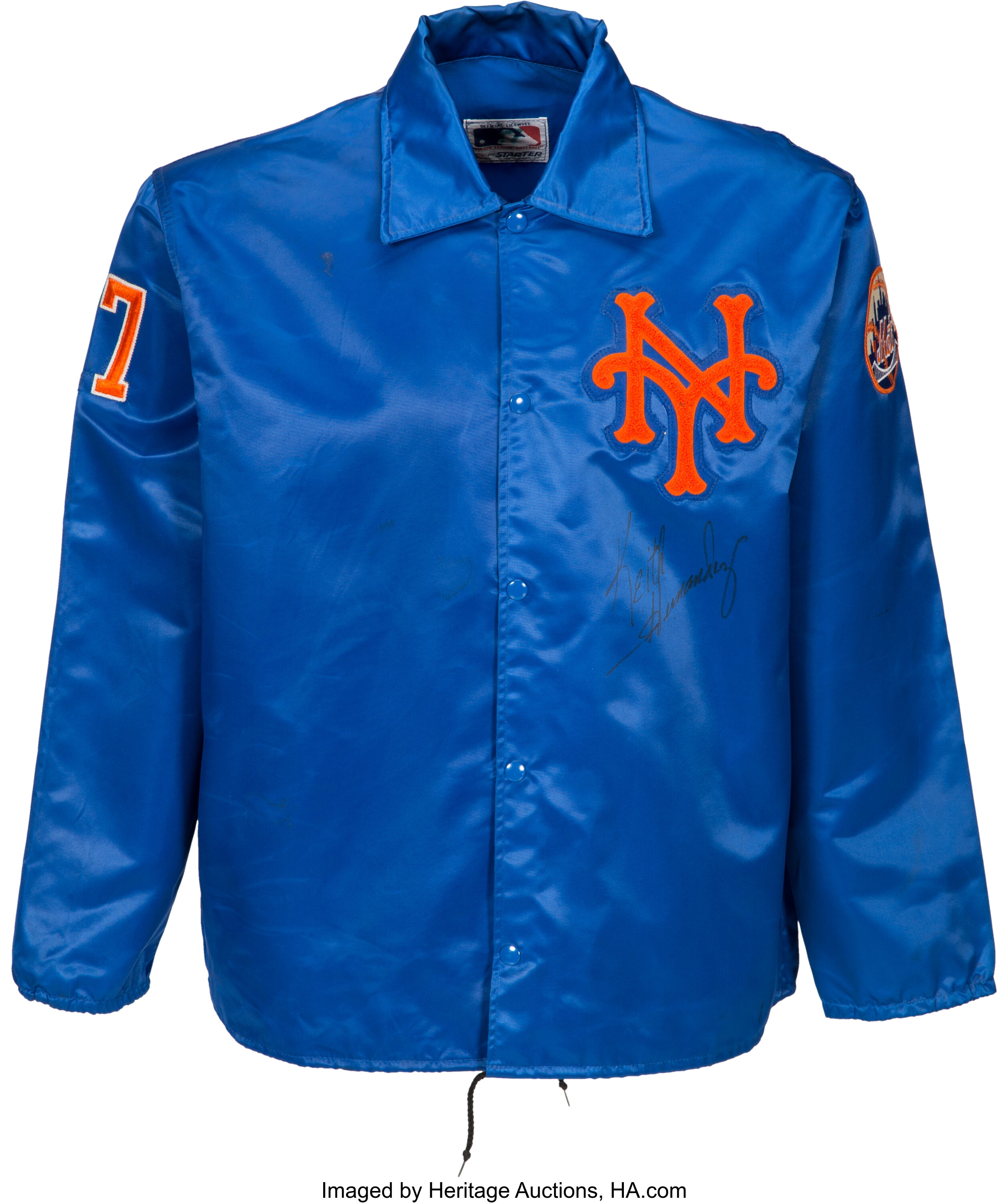 1980's Keith Hernandez Game Worn New York Mets Jacket