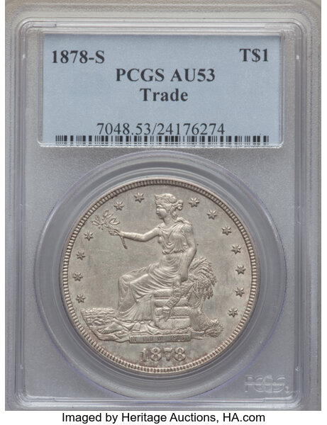 1878 S T1 Au53 Pcgs Pcgs Population 77863 Ngc Lot