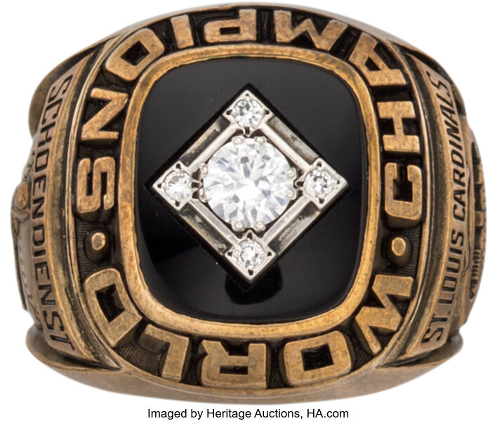 St. Louis Cardinals 1967 Bob Gibson MLB World Series Championship Ring