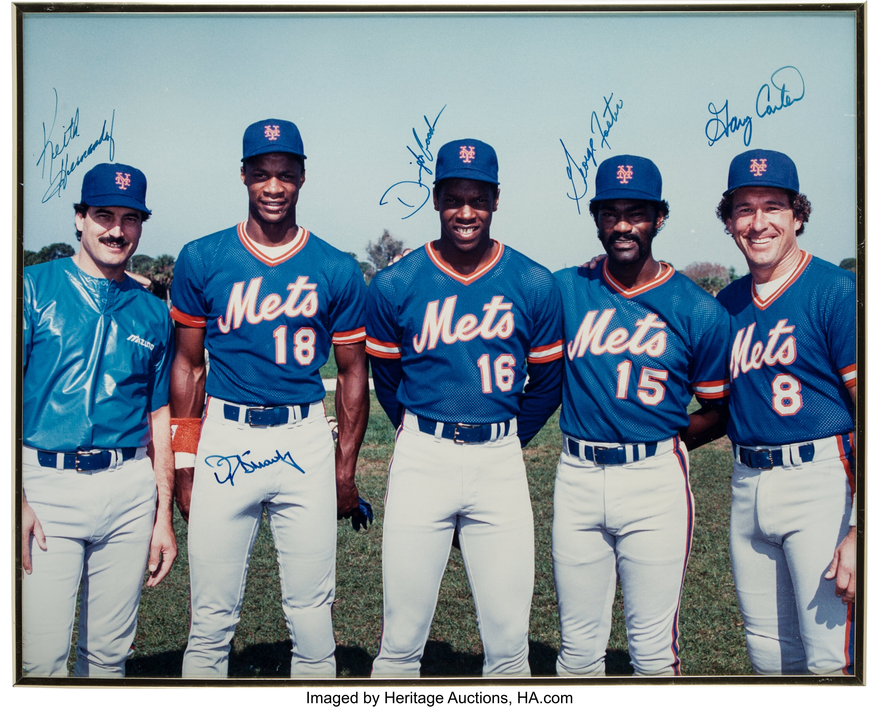 New York Mets 1980 Team Roster 18x24 Vintage Wall POSTER "The