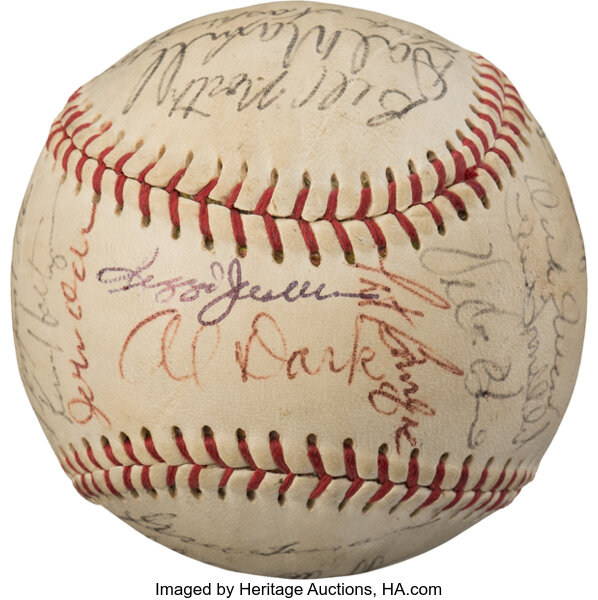 Oakland Athletics Autographed Baseball Memorabilia