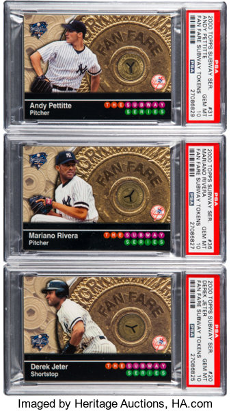 2000 Topps Baseball NYC Subway Series Set