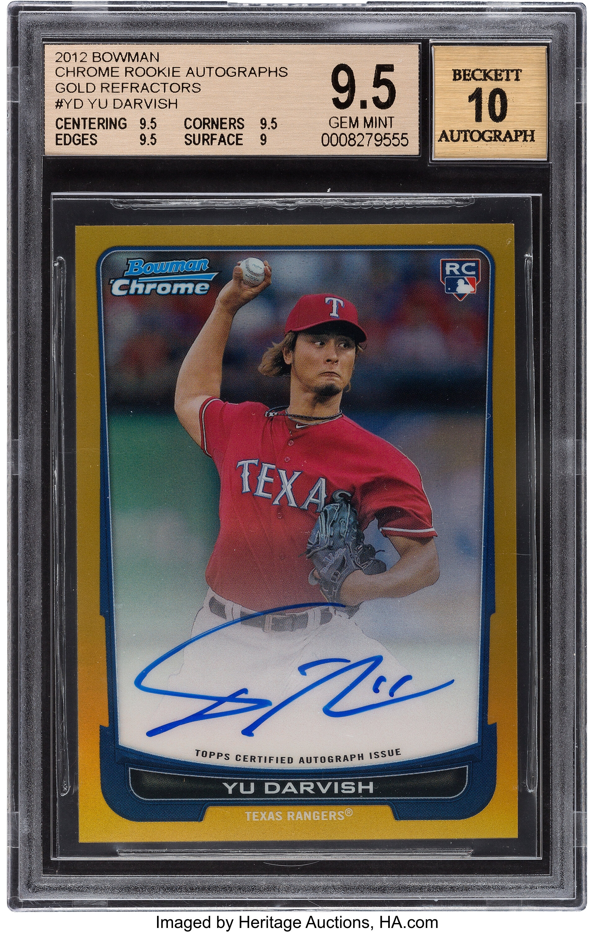 Yu Darvish All Star Game Collectible Baseball Card - 2012 Topps