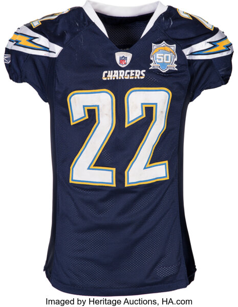 NFL GAME WORN SAN DIEGO CHARGERS JERSEY - collectibles - by owner